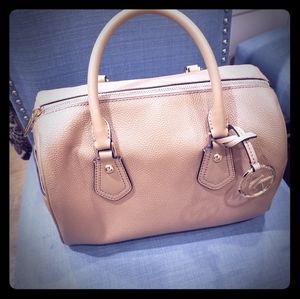 MICHAEL KORS LEATHER SATCHEL